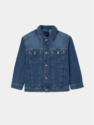 Mayoral Kurtka jeansowa 6473 Granatowy Regular Fit
