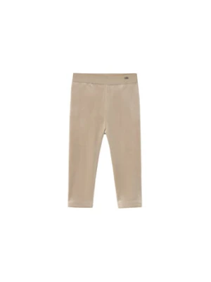 Mayoral Legginsy 727 Beżowy Slim Fit