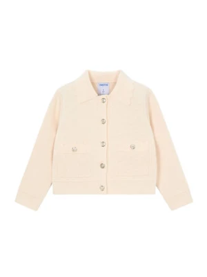 Mayoral Marynarka 3450 Beżowy Regular Fit