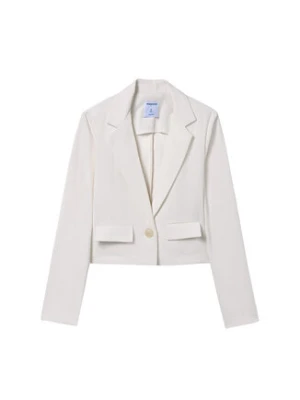 Mayoral Marynarka 6403 Biały Regular Fit