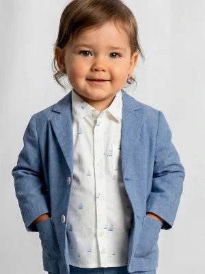 Mayoral marynarka z domieszką lnu dziecięca