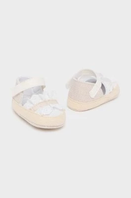 Mayoral Newborn buty niemowlęce kolor biały
