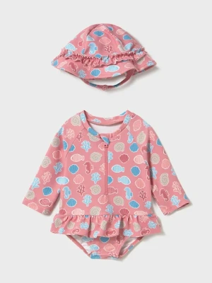 Mayoral Newborn jednoczęściowy strój kąpielowy niemowlęcy