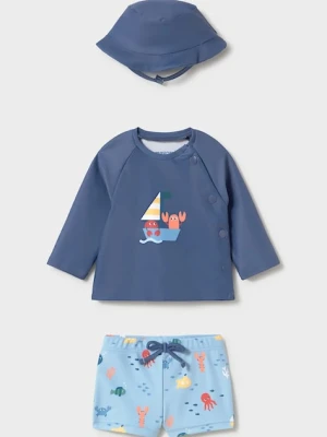 Mayoral Newborn komplet kąpielowy niemowlęcy