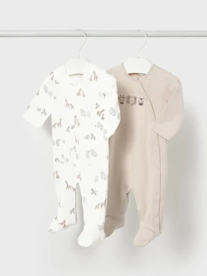 Mayoral Newborn pajacyk niemowlęcy 2-pack