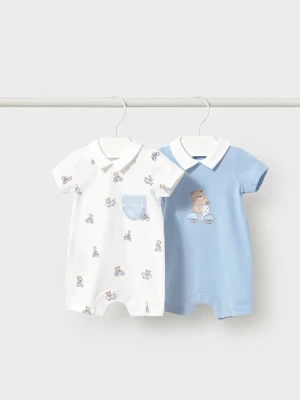 Mayoral Newborn rampers niemowlęcy 2-pack