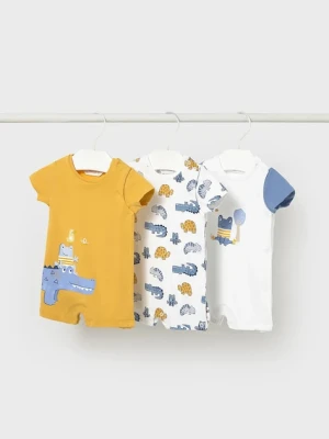 Mayoral Newborn rampers niemowlęcy 3-pack