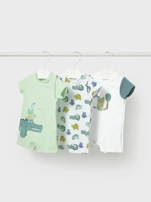 Mayoral Newborn rampers niemowlęcy 3-pack