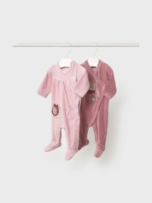 Mayoral Newborn śpioszki niemowlęce 2-pack