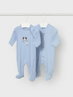 Mayoral Newborn śpioszki niemowlęce 2-pack