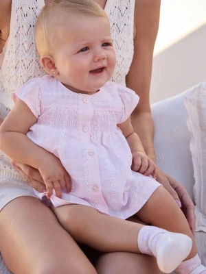 Mayoral Newborn sukienka bawełniana niemowlęca