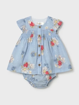 Mayoral Newborn sukienka bawełniana niemowlęca