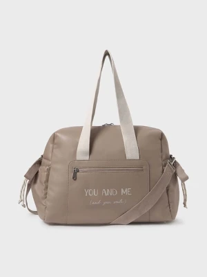 Mayoral Newborn torba do wózka kolor beżowy 19500