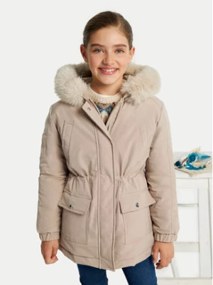 Mayoral Parka 7480 Beżowy Regular Fit