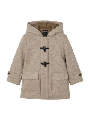 Mayoral Płaszcz zimowy 4423 Beżowy Regular Fit