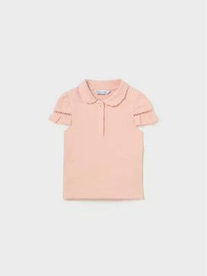 Mayoral Polo 1191 Różowy Regular Fit
