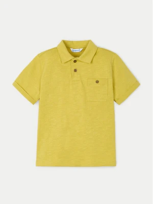 Mayoral Polo 3109 Żółty Regular Fit