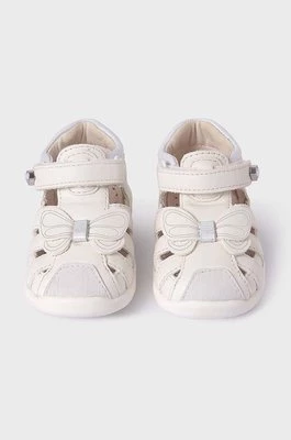 Mayoral sandały skórzane dziecięce kolor biały