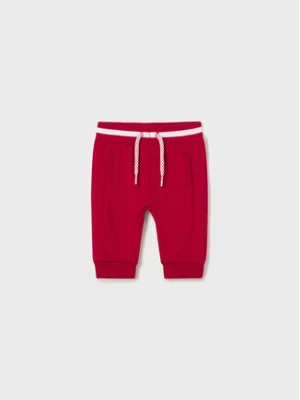 Mayoral Spodnie dresowe 1512 Czerwony Regular Fit