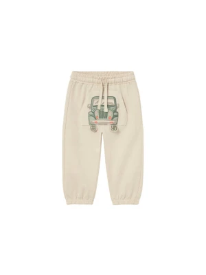 Mayoral Spodnie dresowe 1525 Beżowy Regular Fit