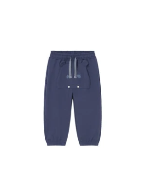 Mayoral Spodnie dresowe 1525 Granatowy Regular Fit