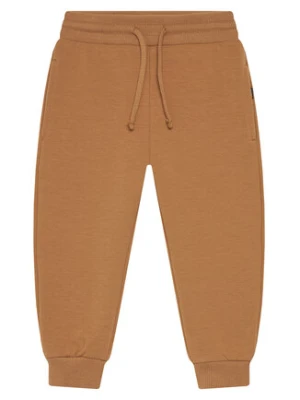 Mayoral Spodnie dresowe 704 Brązowy Regular Fit