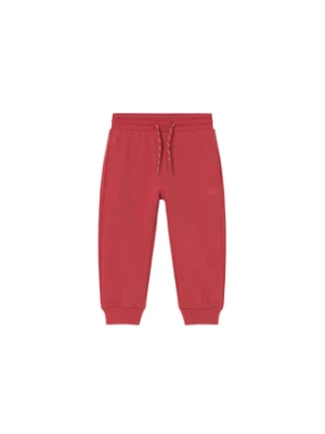 Mayoral Spodnie dresowe 711 Czerwony Regular Fit