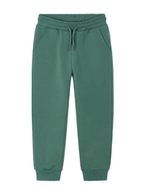 Mayoral Spodnie dresowe 725 Zielony Regular Fit