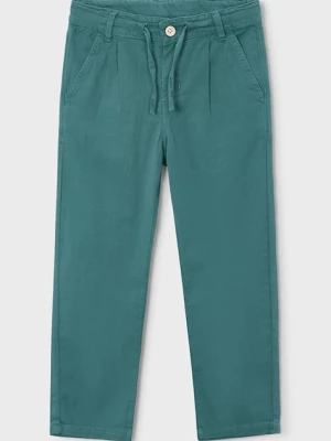 Mayoral spodnie dziecięce z dodatkiem lnu