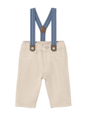 Mayoral Spodnie materiałowe 2576 Écru Regular Fit