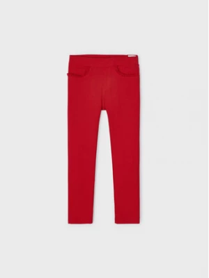 Mayoral Spodnie materiałowe 3504 Czerwony