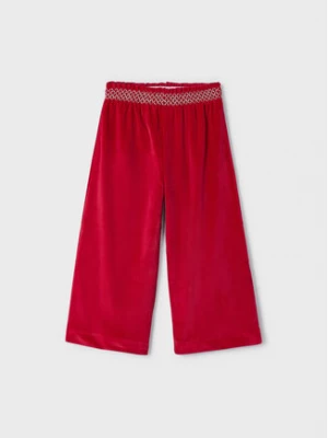 Mayoral Spodnie materiałowe 4.512 Czerwony Regular Fit