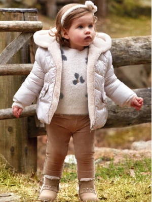 Mayoral Spodnie materiałowe 514 Brązowy Regular Fit