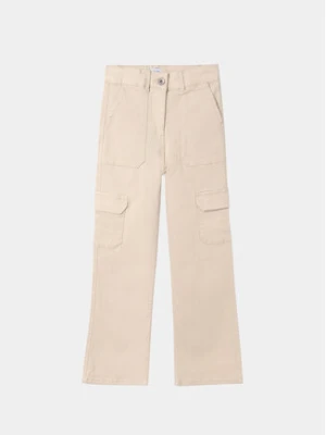 Mayoral Spodnie materiałowe 6507 Beżowy Regular Fit