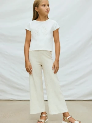 Mayoral spodnie z dodatkiem lnu dziecięce