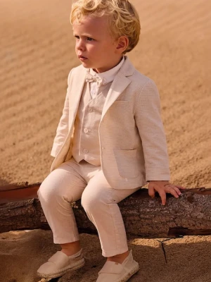 Mayoral spodnie z domieszką lnu dziecięce
