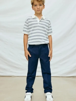 Mayoral spodnie z domieszką lnu dziecięce