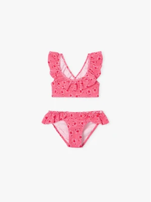 Mayoral Strój kąpielowy 3734 Różowy Regular Fit