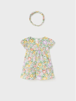 Mayoral Sukienka codzienna 1822 Kolorowy Regular Fit