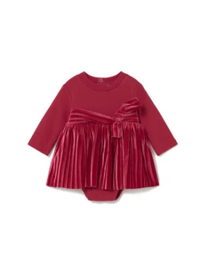 Mayoral Sukienka codzienna 2812 Czerwony Regular Fit