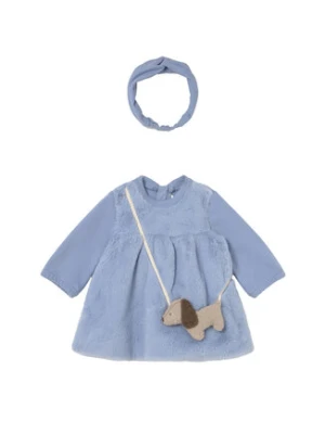 Mayoral Sukienka codzienna 2823 Niebieski Regular Fit