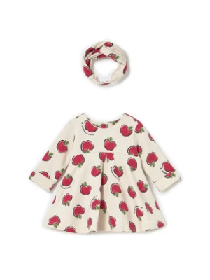 Mayoral Sukienka codzienna 2827 Czerwony Regular Fit
