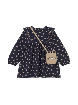 Mayoral Sukienka codzienna 2920 Granatowy Regular Fit