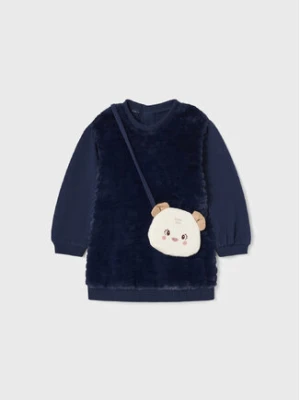 Mayoral Sukienka codzienna 2950 Granatowy Regular Fit