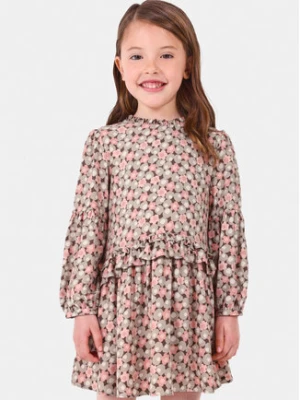Mayoral Sukienka codzienna 4.924 Kolorowy Regular Fit