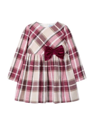 Mayoral Sukienka codzienna 4924 Czerwony Regular Fit