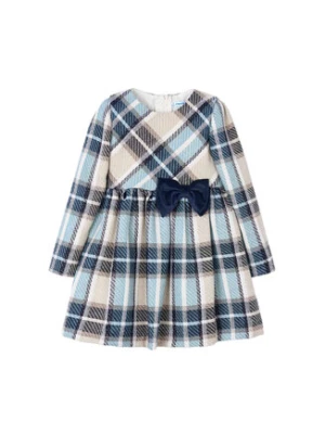 Mayoral Sukienka codzienna 4924 Niebieski Regular Fit