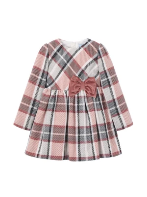 Mayoral Sukienka codzienna 4924 Różowy Regular Fit