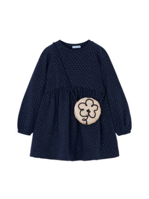 Mayoral Sukienka codzienna 4926 Granatowy Regular Fit