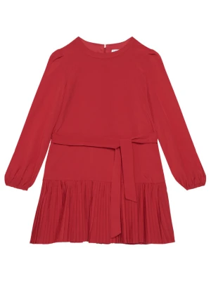 Mayoral Sukienka codzienna 7908 Czerwony Regular Fit